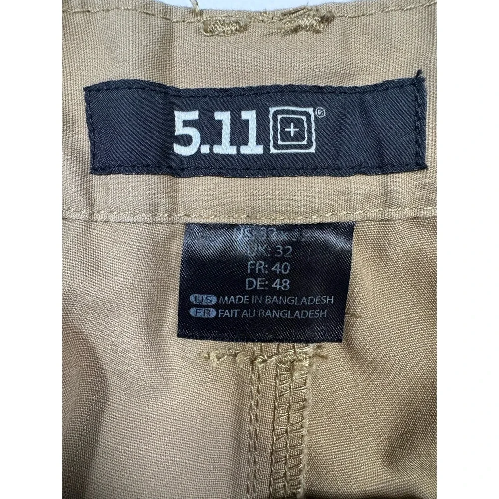 5.11 Tactical 74273 Pants 32x32 Mens Ripstop Tan